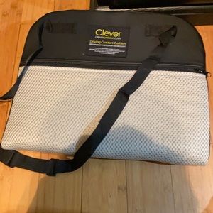 Clever yellow comfort driving cushion